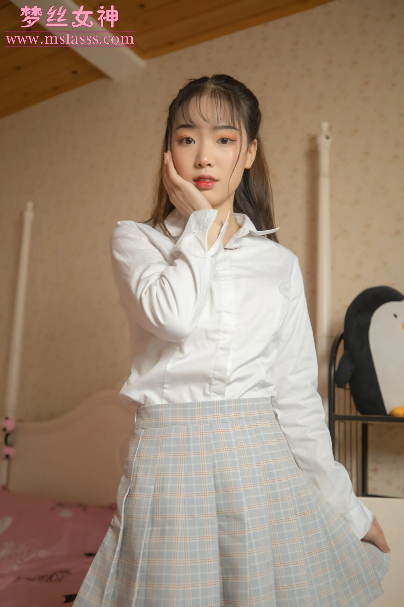 [MSLASS梦丝女神] 2021.01.05 NO.138 张琪瑛 新模女神 [68P]插图6